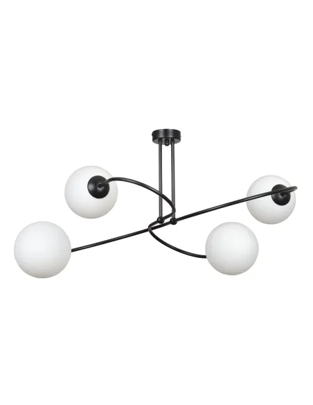 Lampa sufitowa SELBI 2 BLACK EMIBIG