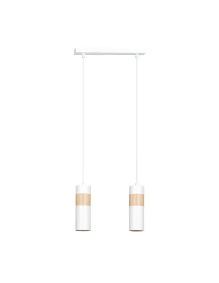 Lampa wisząca AKARI 2 WHITE EMIBIG