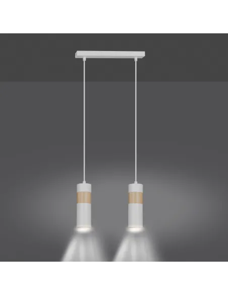 Lampa wisząca AKARI 2 WHITE EMIBIG