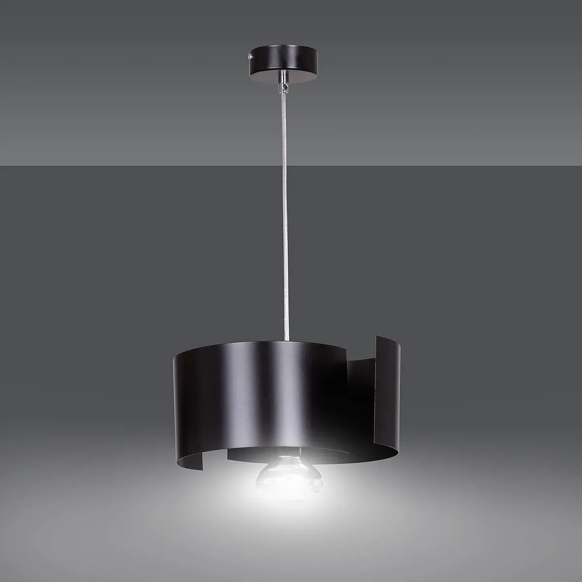 Lampa wisząca VIXON 1 BLACK EMIBIG