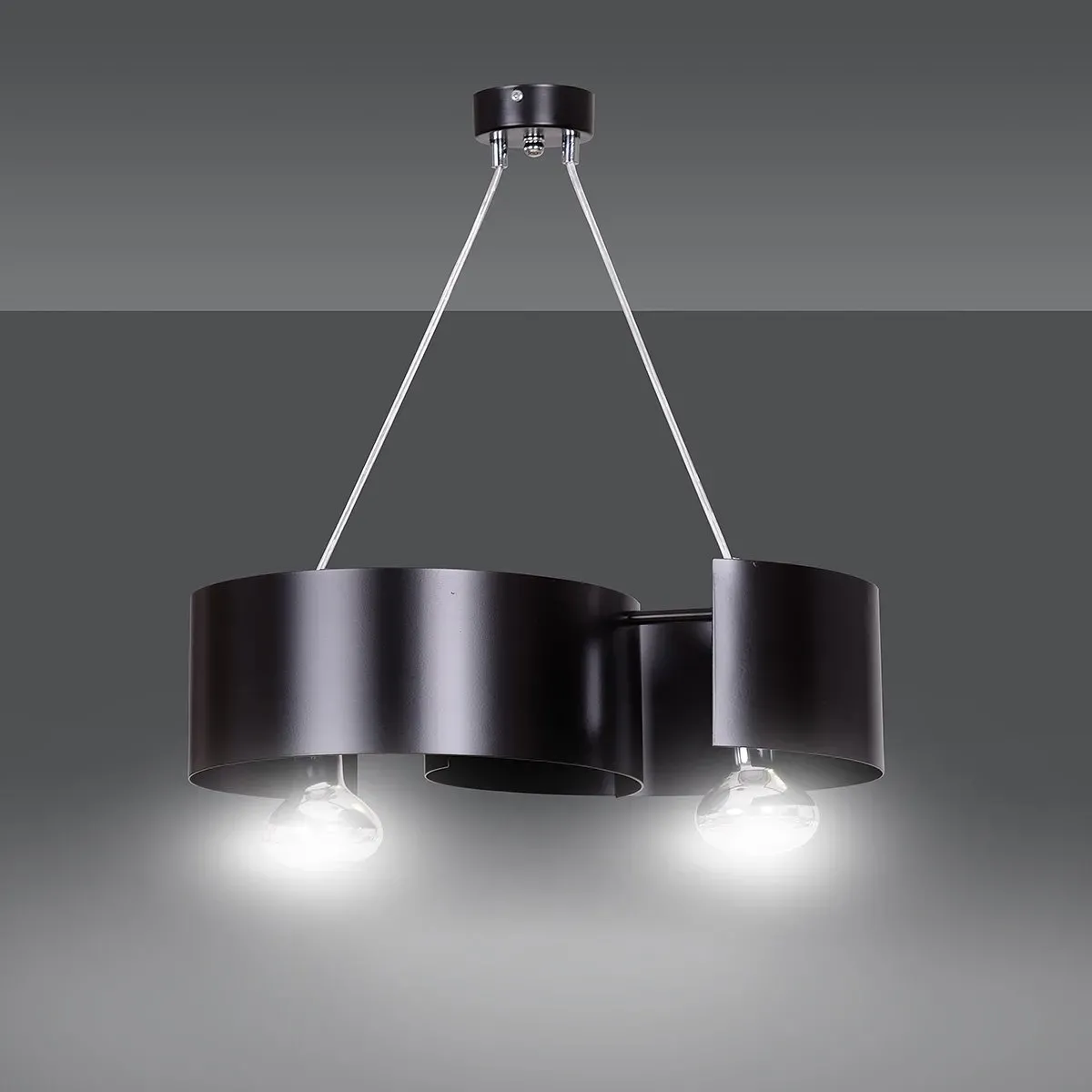 Lampa wisząca VIXON 2 BLACK EMIBIG