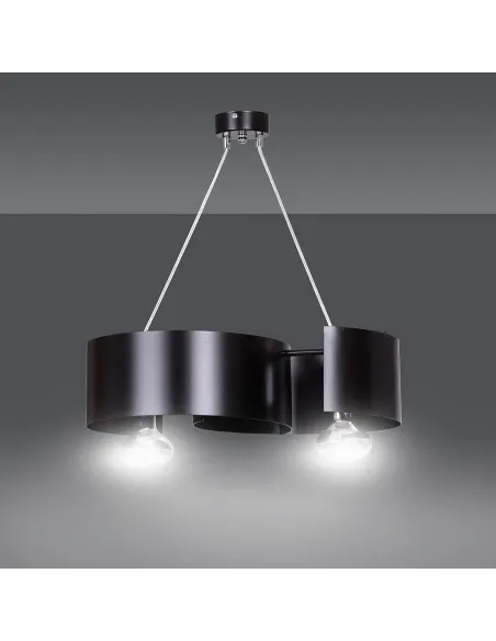Lampa wisząca VIXON 2 BLACK EMIBIG