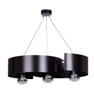 Lampa wisząca VIXON 3 BLACK EMIBIG