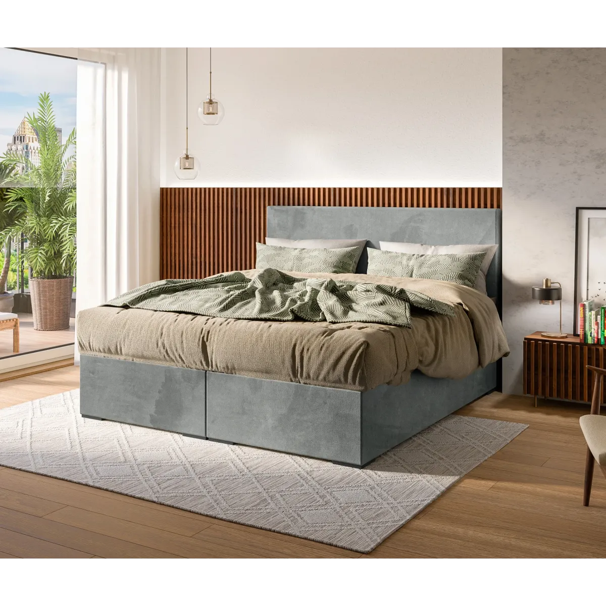 Łóżko kontynentalne LEMO LAVERTO