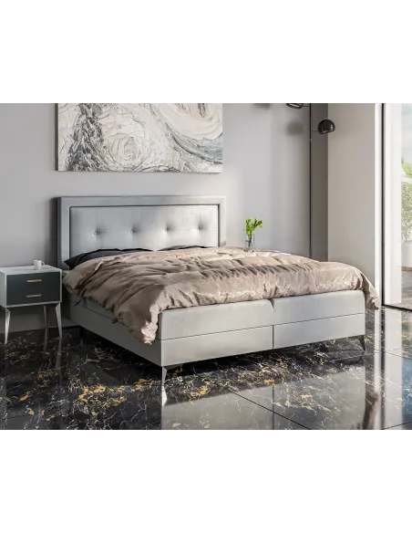 Łóżko kontynentalne HUGO LAVERTO