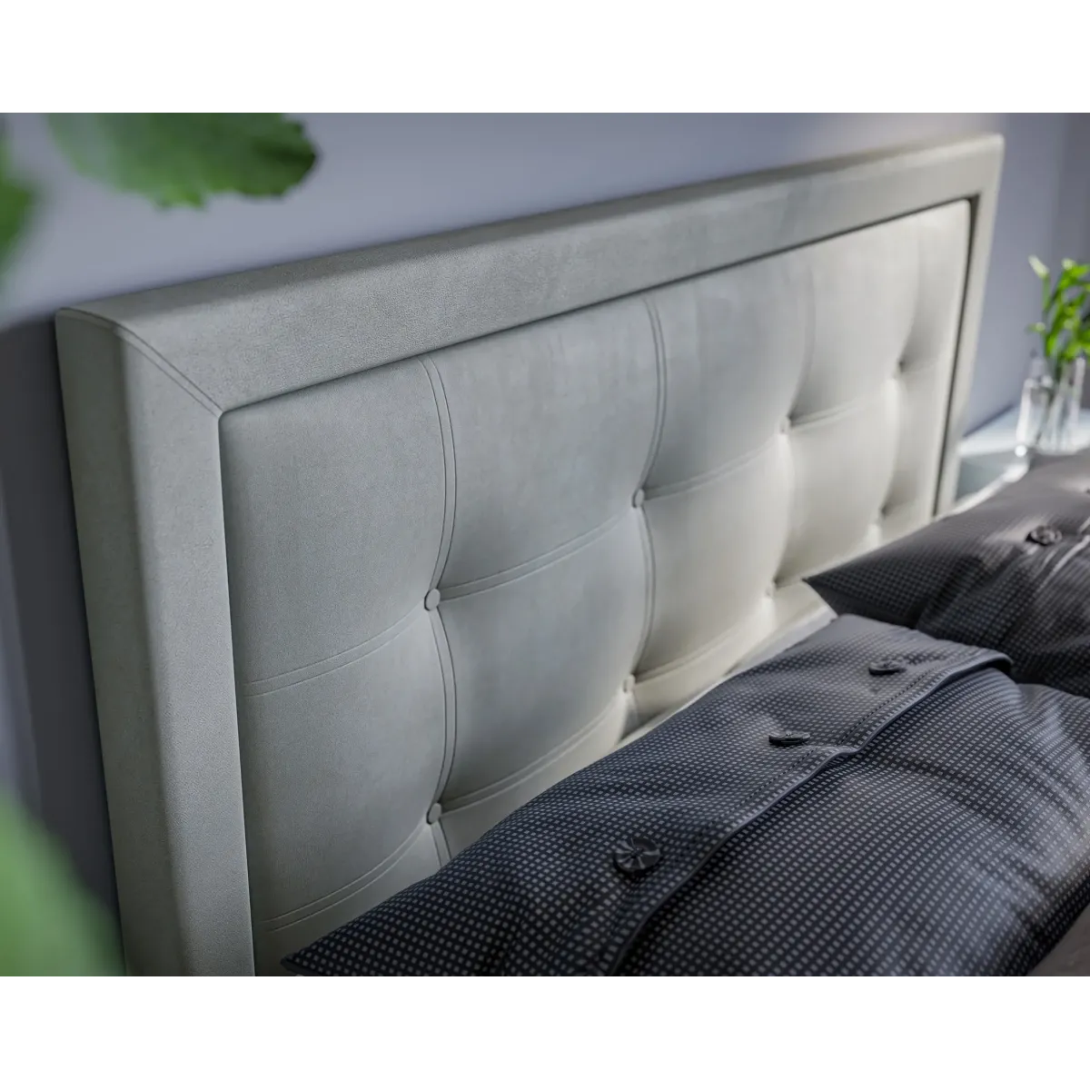 Łóżko kontynentalne HUGO LAVERTO