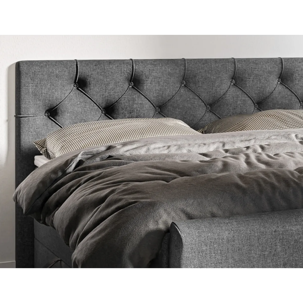 Łóżko kontynentalne HUGO 2 LAVERTO