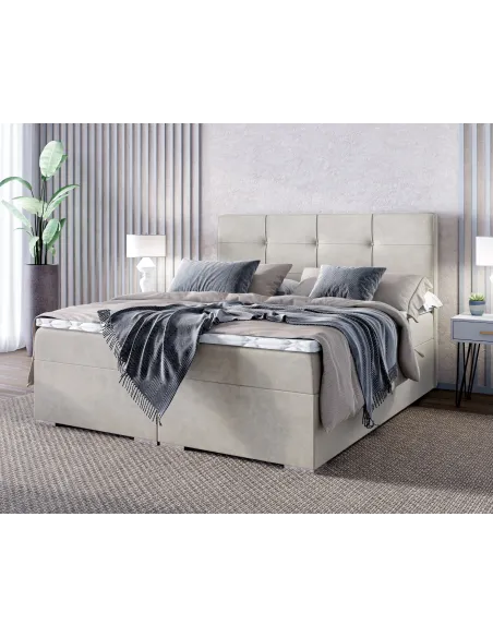 Łóżko kontynentalne LOFT LAVERTO