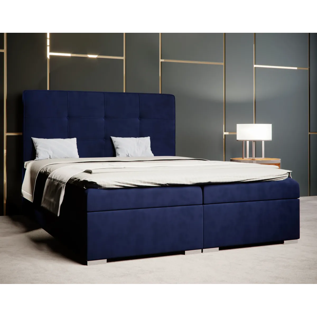 Łóżko kontynentalne LOFT LAVERTO