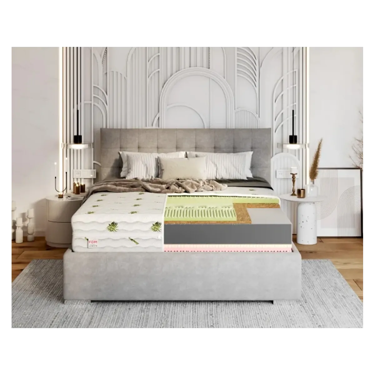 Materac SAVONA FDM piankowy