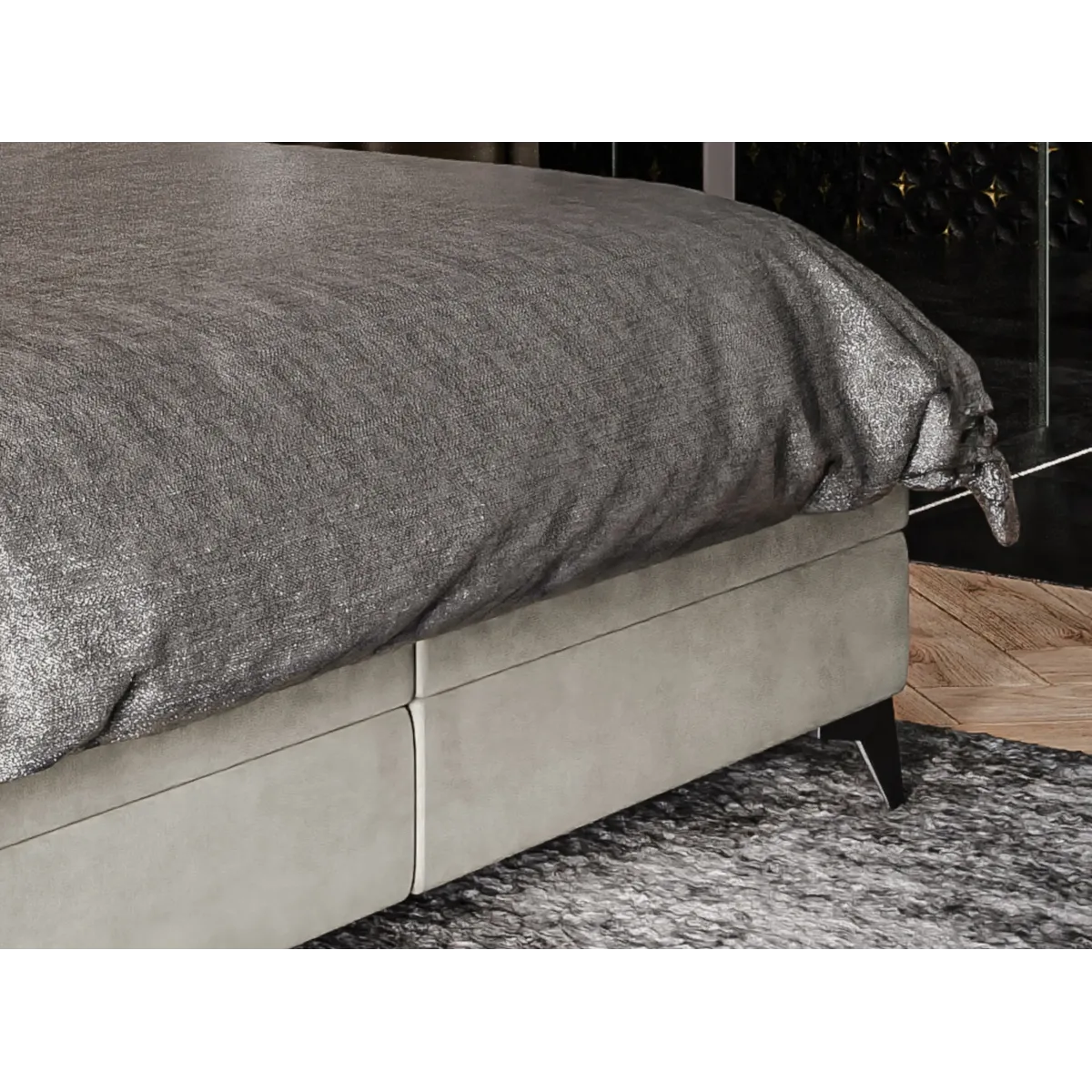 Łóżko kontynentalne LOLLY LAVERTO