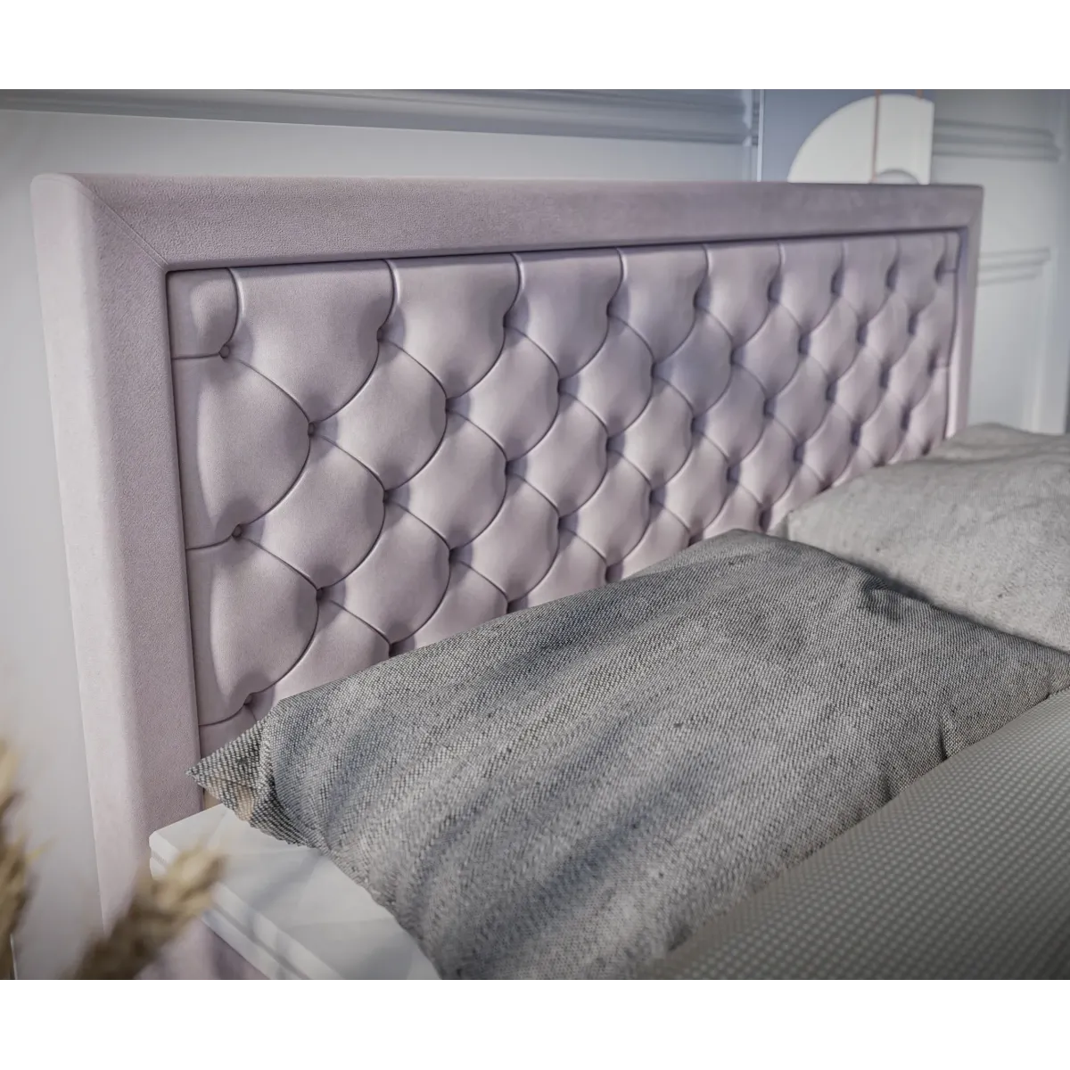 Łóżko kontynentalne LUIZA LAVERTO