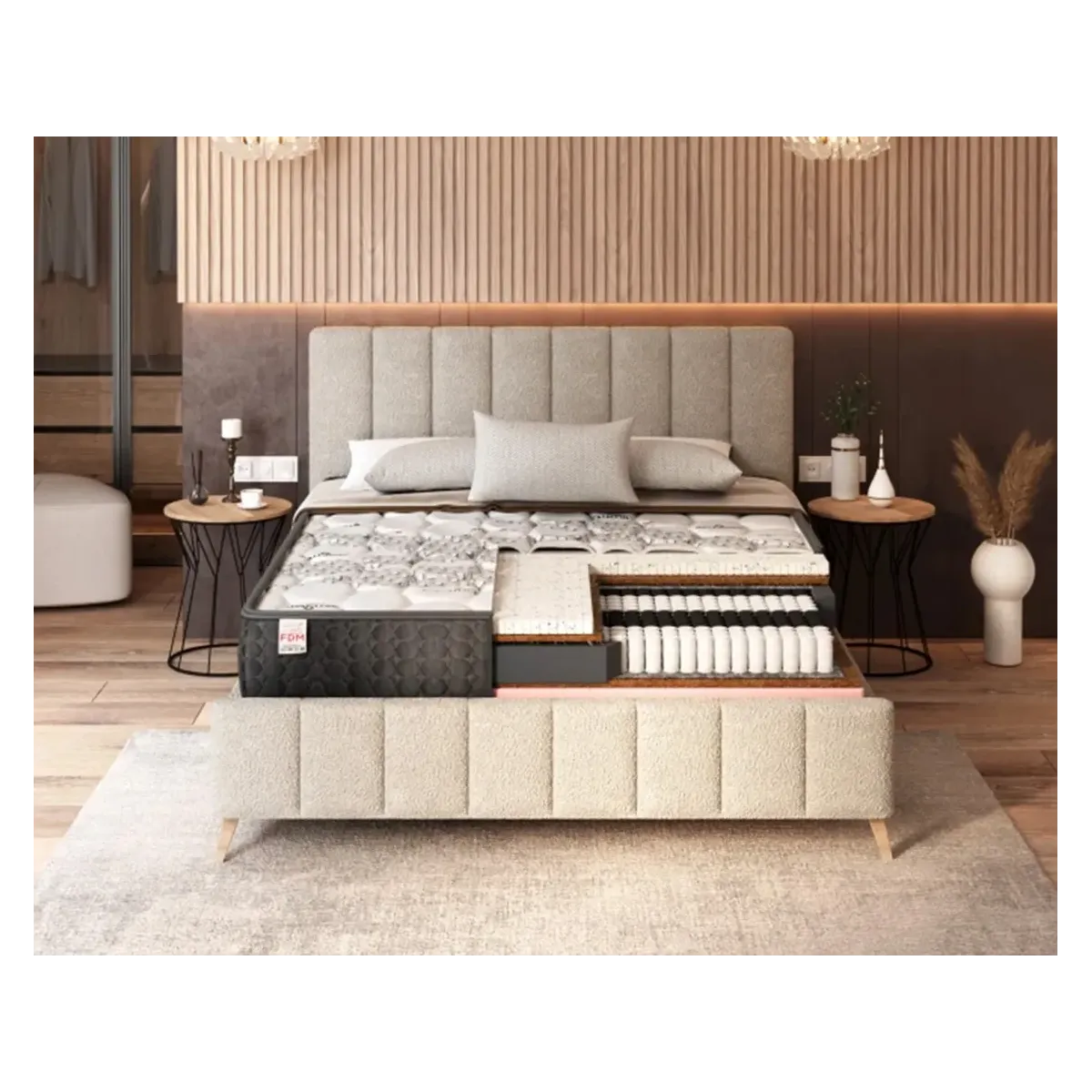 Materac SOLE FDM multipocket