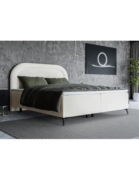 Łóżko kontynentalne MELA LAVERTO