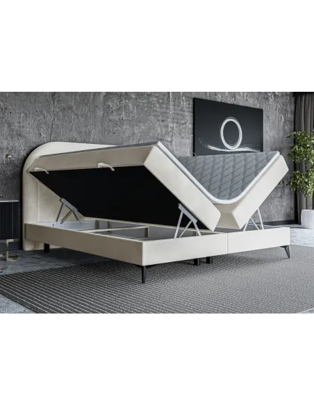 Łóżko kontynentalne MELA LAVERTO
