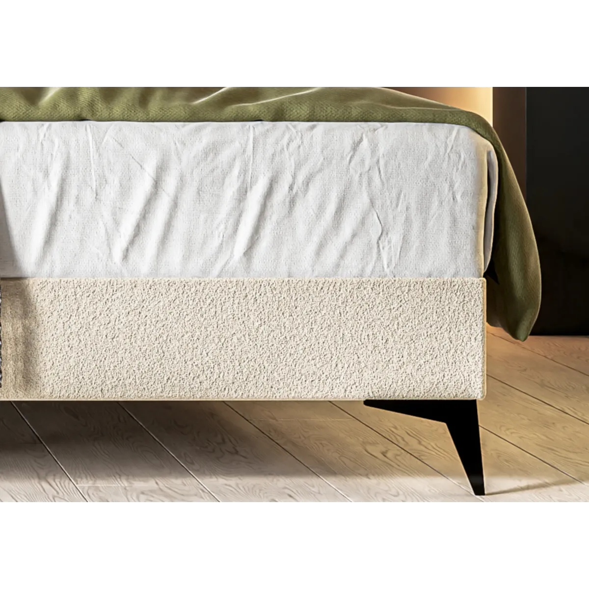 Łóżko kontynentalne MELA LAVERTO