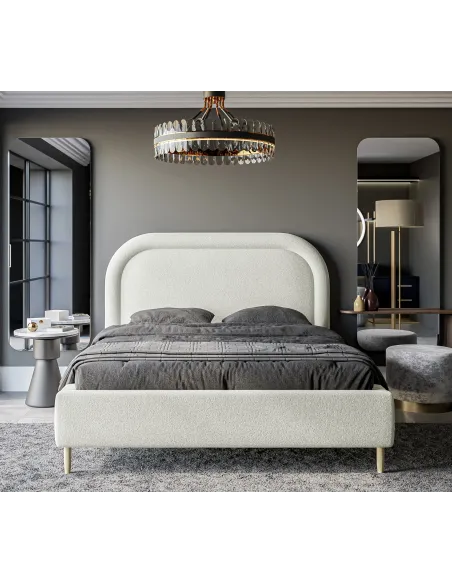 Łóżko tapicerowane MELANY LAVERTO PODNOSZONE