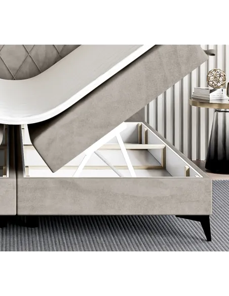 Łóżko kontynentalne MILO LAVERTO