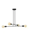 lampa wisząca MULTIPO 4 BLACK EMIBIG