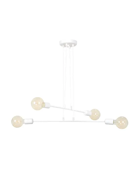 lampa wisząca MULTIPO 4 WHITE EMIBIG