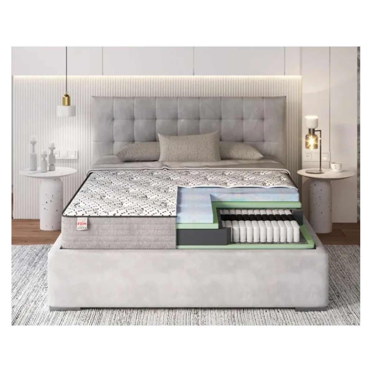 Materac OSLO FDM multipocket