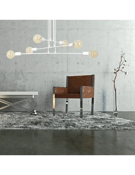 Lampa wisząca MULTIPO 6 WHITE EMIBIG