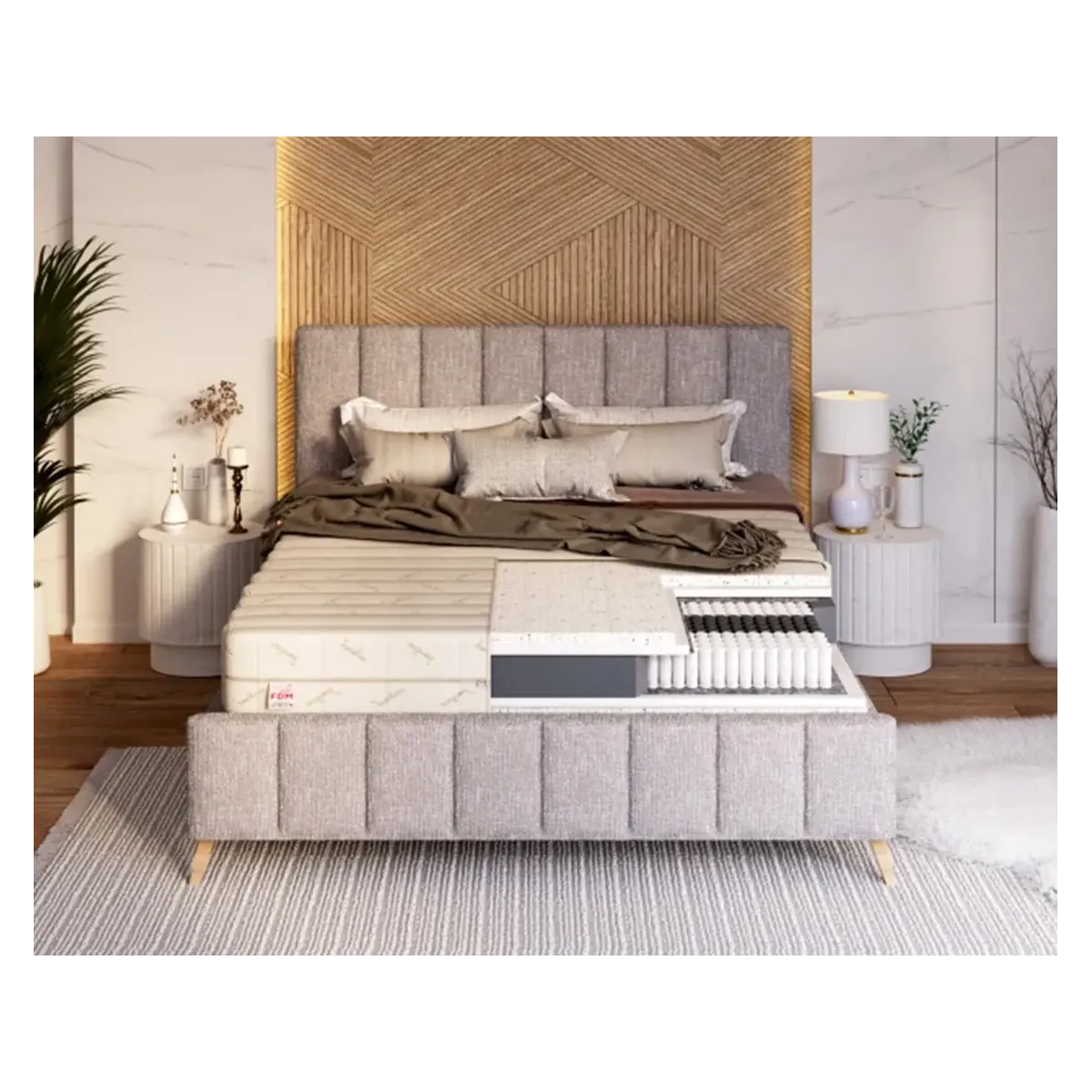 Materac PIEMONT FDM multipocket