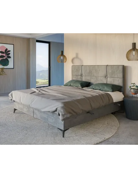 Łóżko kontynentalne NALA LAVERTO