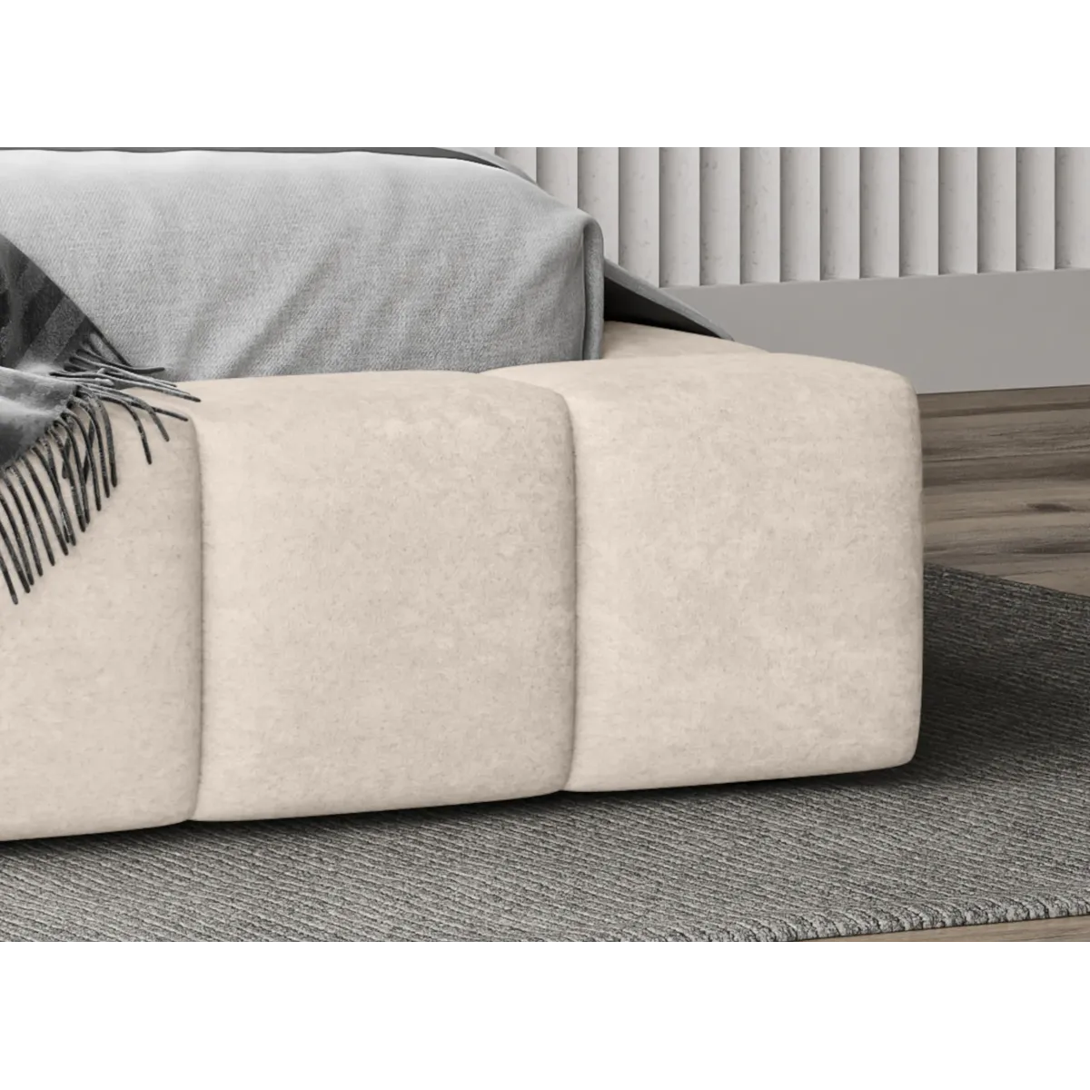 Łóżko tapicerowane OZAN LAVERTO