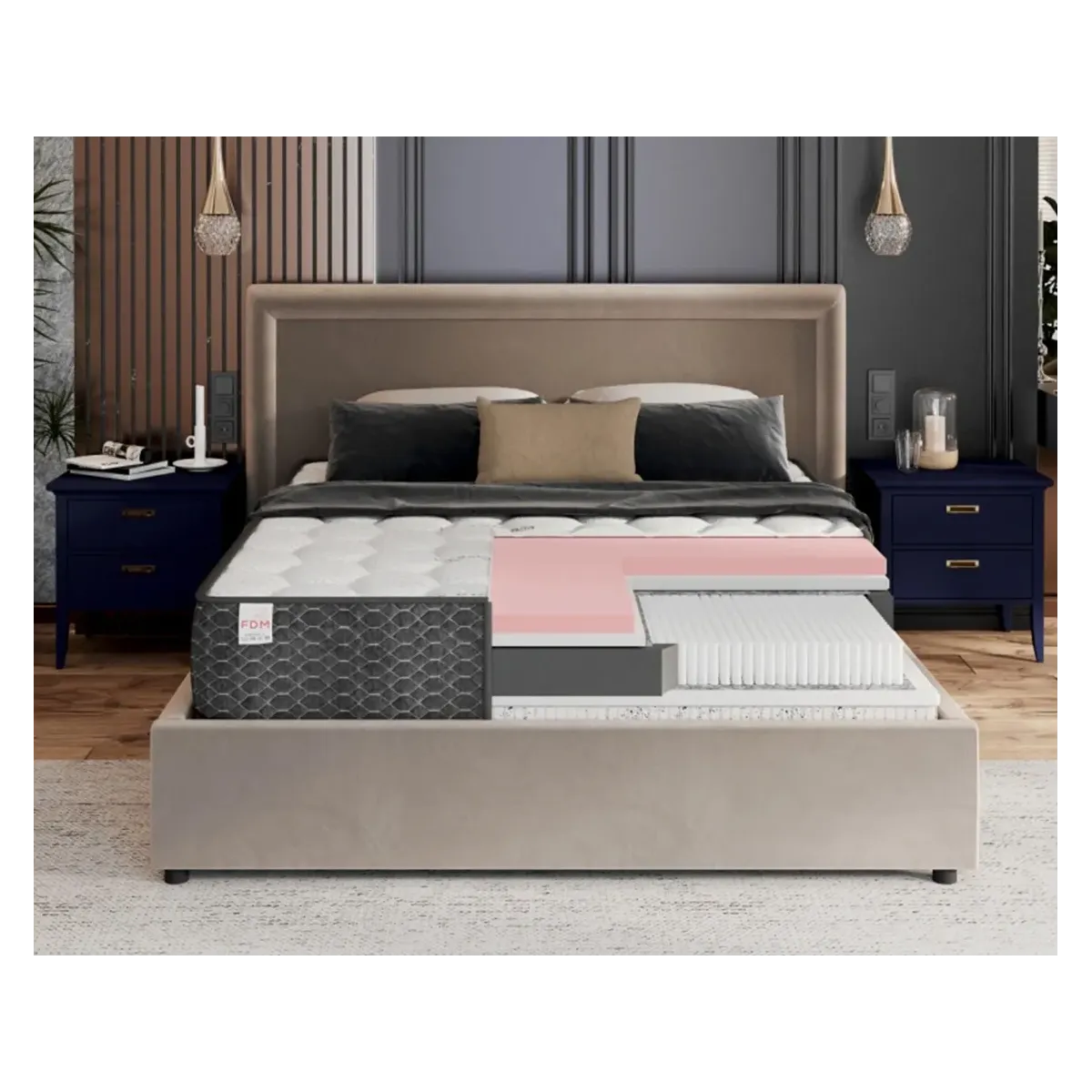 Materac TASSO FDM micropocket