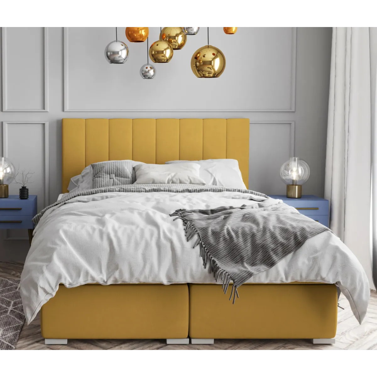 Łóżko kontynentalne PURO LAVERTO