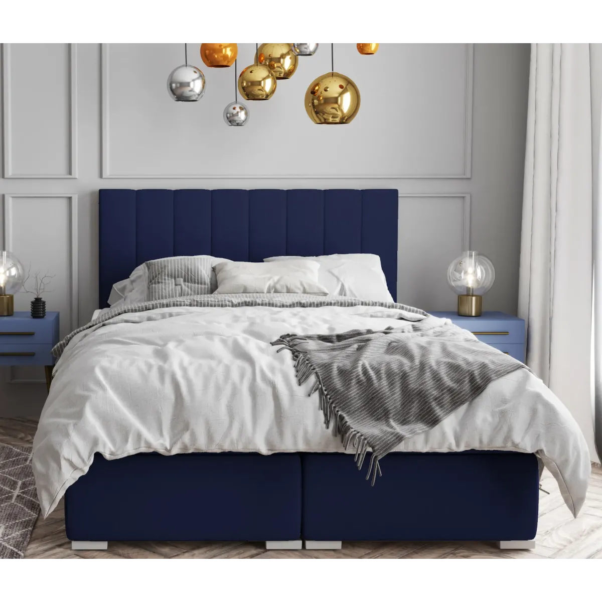 Łóżko kontynentalne PURO LAVERTO