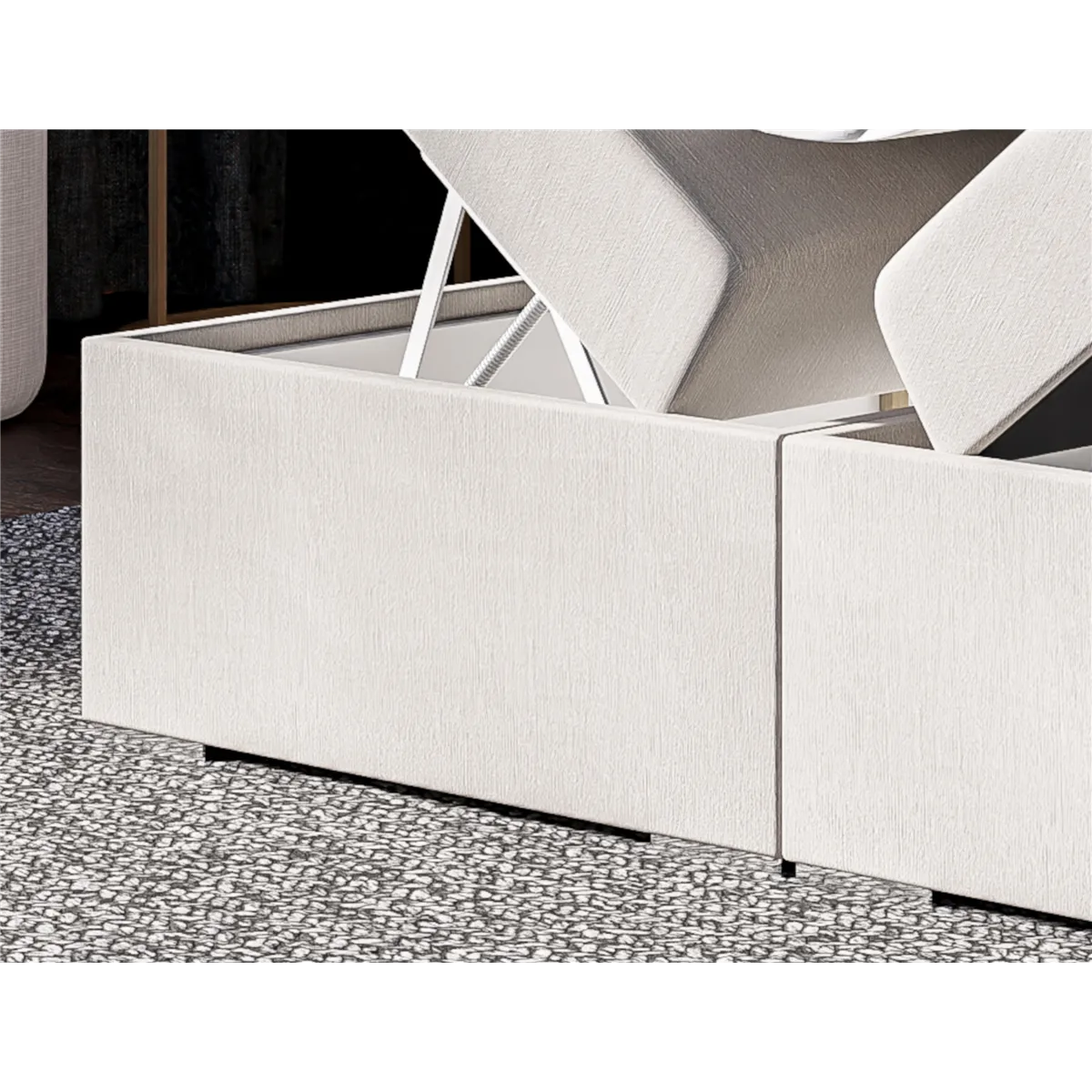 Łóżko kontynentalne RALLY LAVERTO