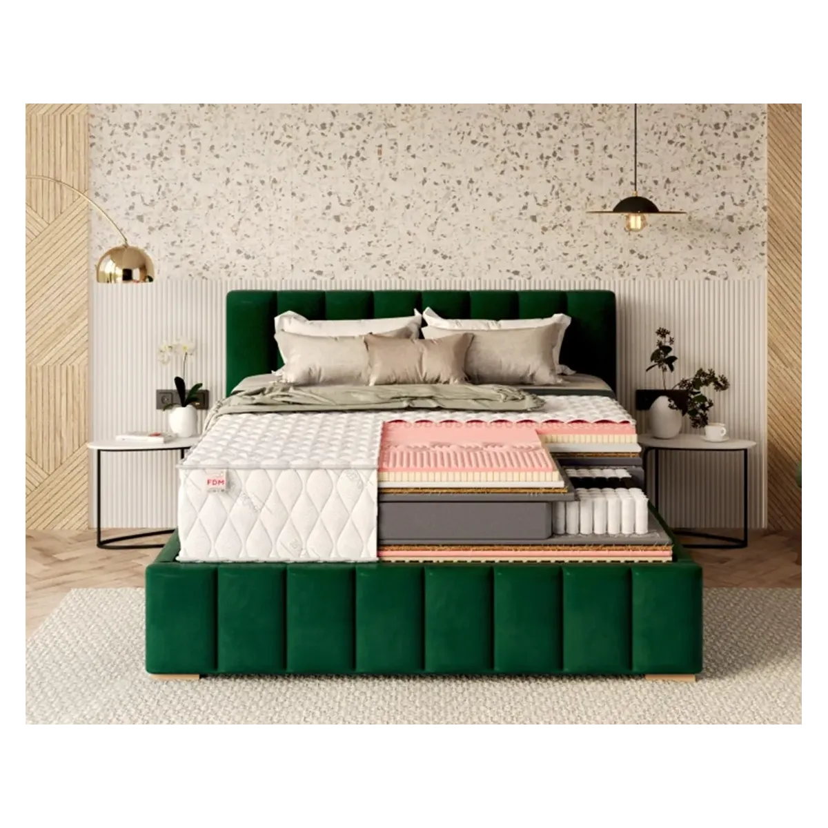 Materac CALYPSO FDM multipocket