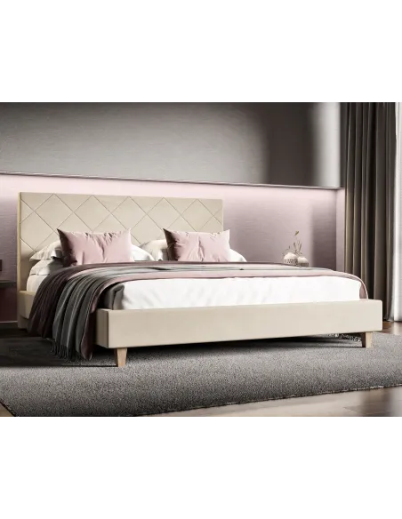 Łóżko tapicerowane SLIM LAVERTO