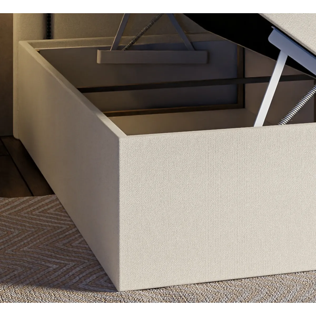 Łóżko kontynentalne NOVIO LAVERTO PODNOSZONE