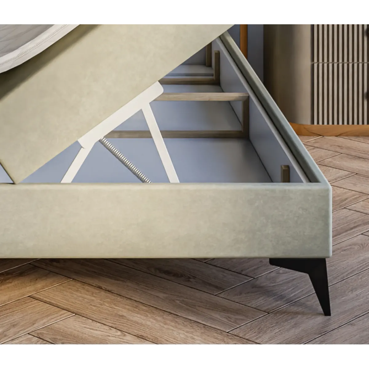 Łóżko kontynentalne ROSA LAVERTO PODNOSZONE