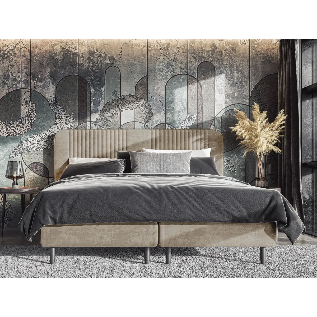 Łóżko kontynentalne SWIFT LAVERTO