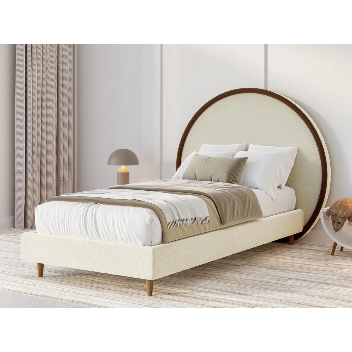 Łóżko tapicerowane TIPI LAVERTO