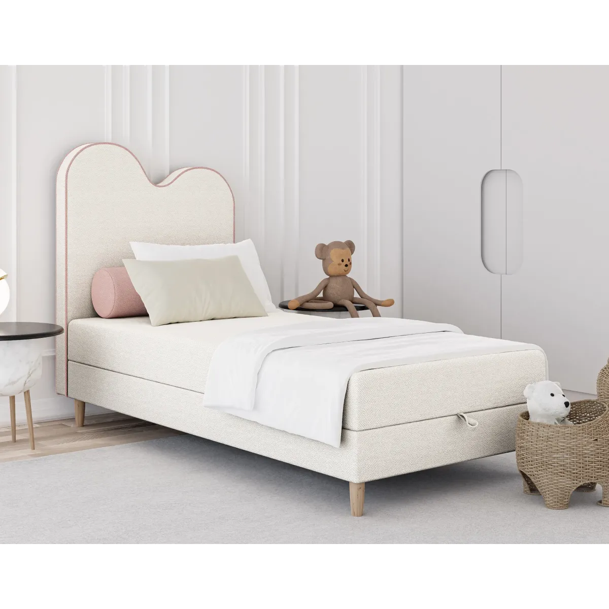 Łóżko kontynentalne WAVE LAVERTO PODNOSZONE