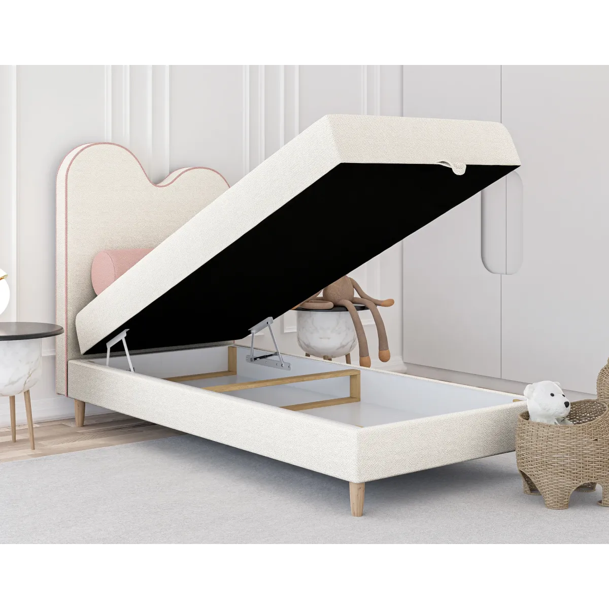 Łóżko kontynentalne WAVE LAVERTO PODNOSZONE