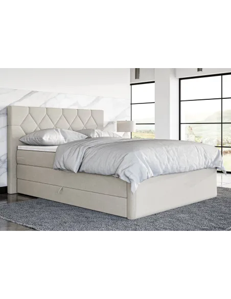 Łóżko kontynentalne TOMA 2 LAVERTO PODNOSZONE