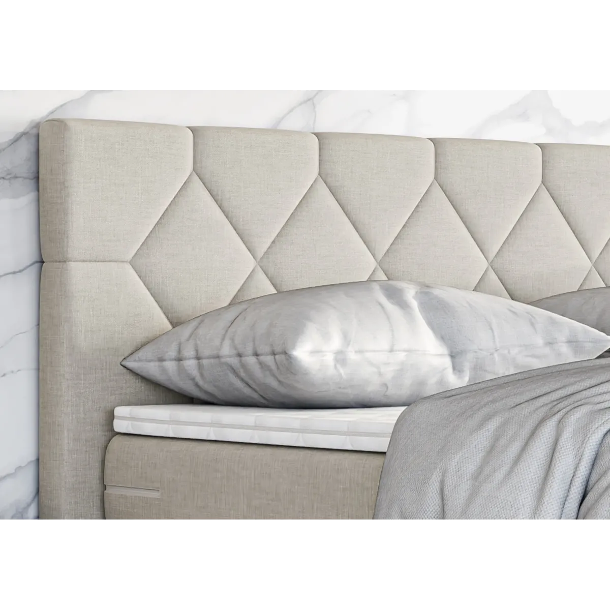 Łóżko kontynentalne TOMA 2 LAVERTO PODNOSZONE