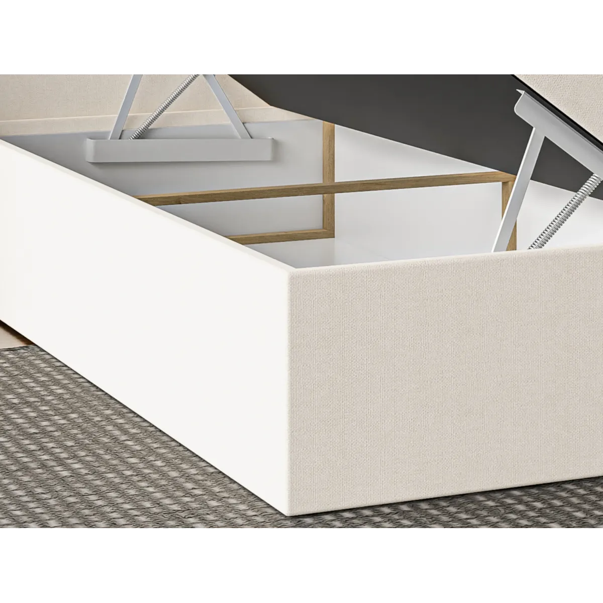 Łóżko kontynentalne TORRES LAVERTO PODNOSZONE