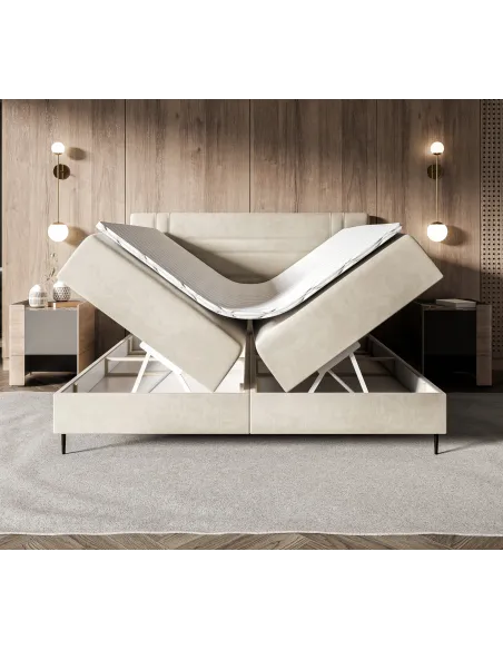 Łóżko kontynentalne VILANO LAVERTO PODNOSZONE