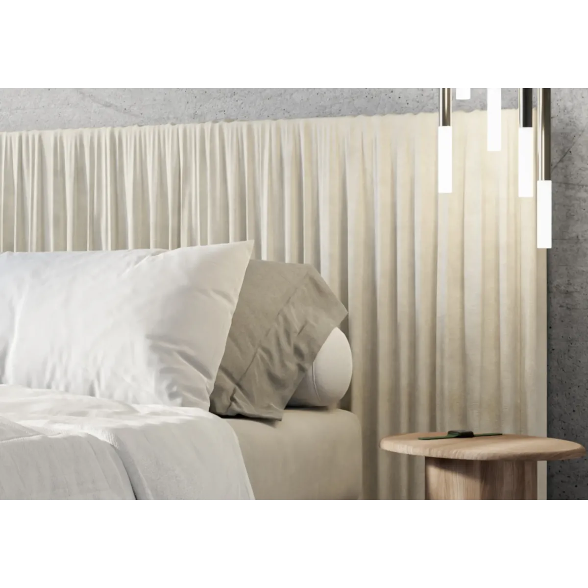 Łóżko kontynentalne WIDE LAVERTO