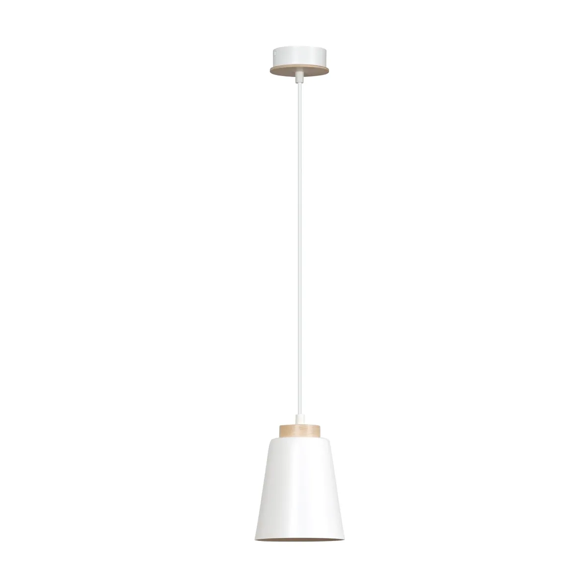 Lampa wisząca BOLERO 1 WHITE EMIBIG