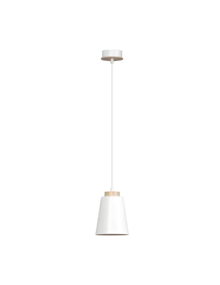 Lampa wisząca BOLERO 1 WHITE EMIBIG