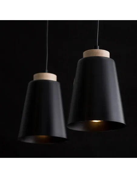 Lampa wisząca BOLERO 1 BLACK EMIBIG