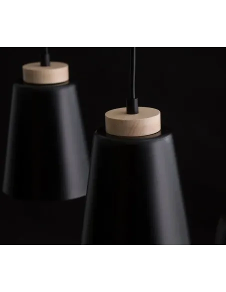 Lampa wisząca BOLERO 1 BLACK EMIBIG